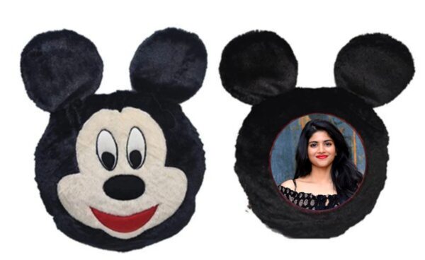 Micky Mouse Face Cushion